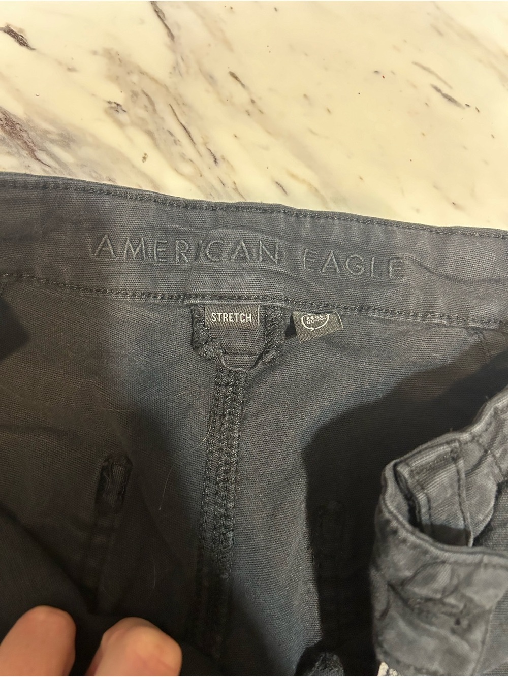 American Eagle Outfitters Black Women's Cargo Pants - Picture 9 of 9